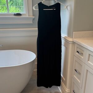 Elegant Black Sleeveless pantsuit